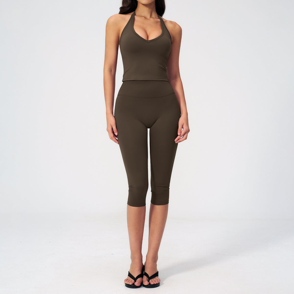 Women's vest sports suit